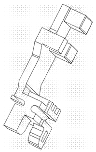 Dual supply transfer switch for novel transfer operating mechanism