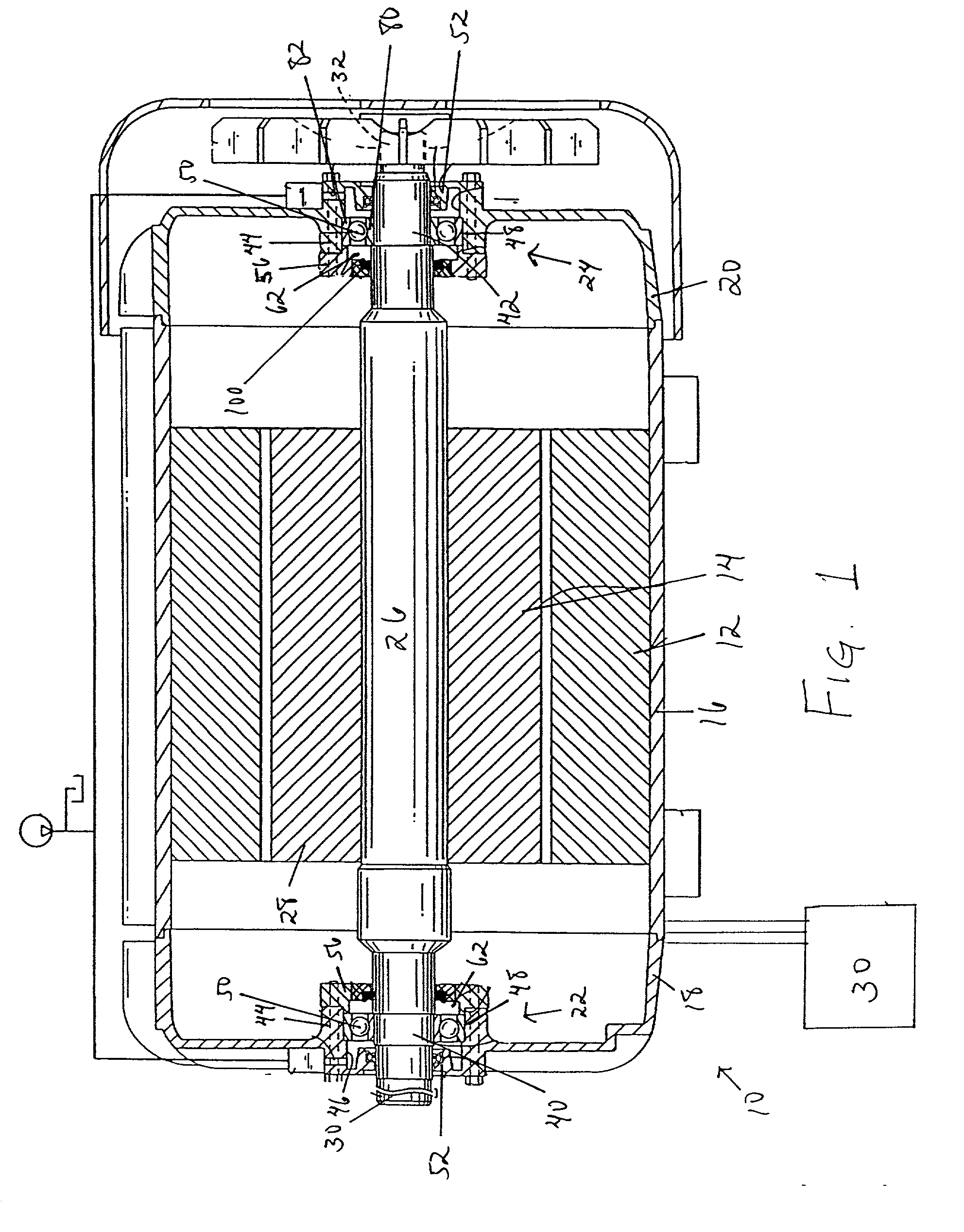 System and method of reducing bearing voltage