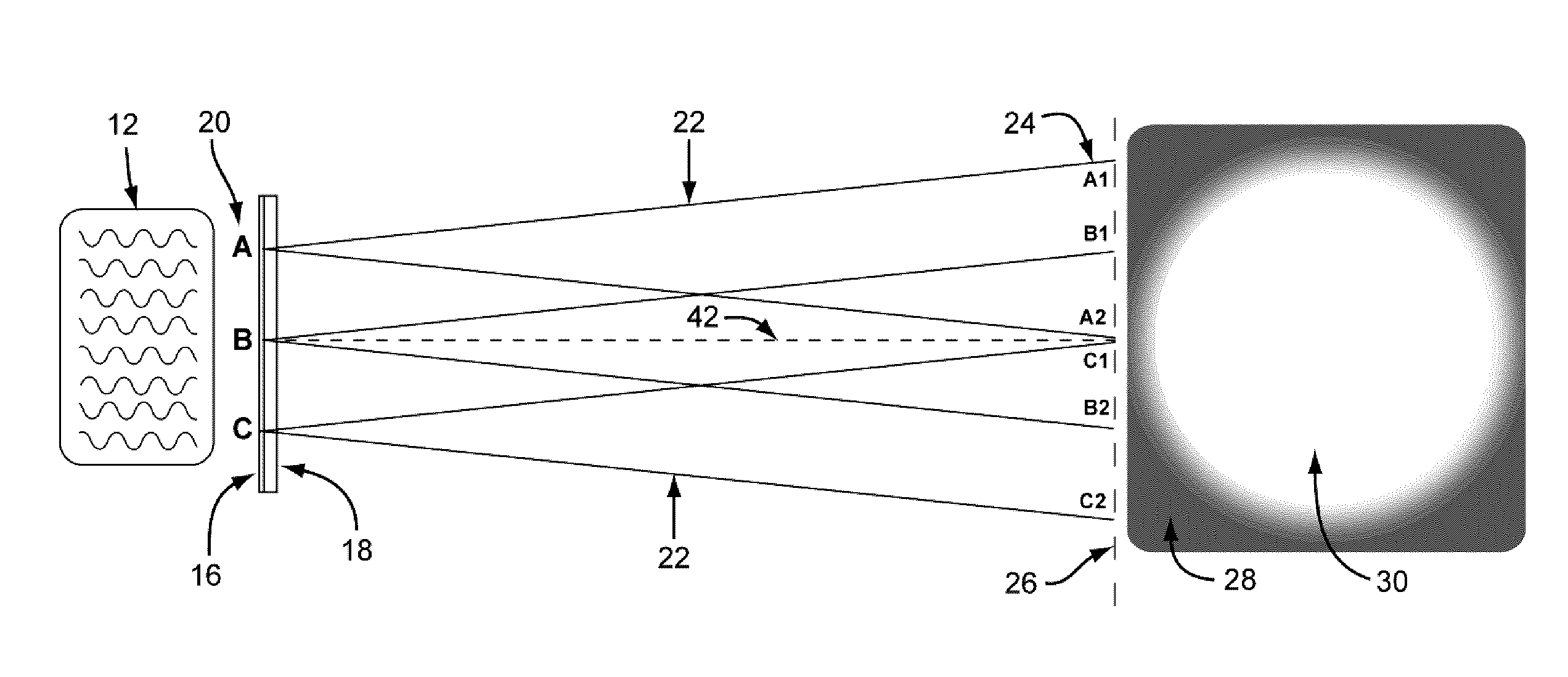 Anti-speckle system for coherent illumination system