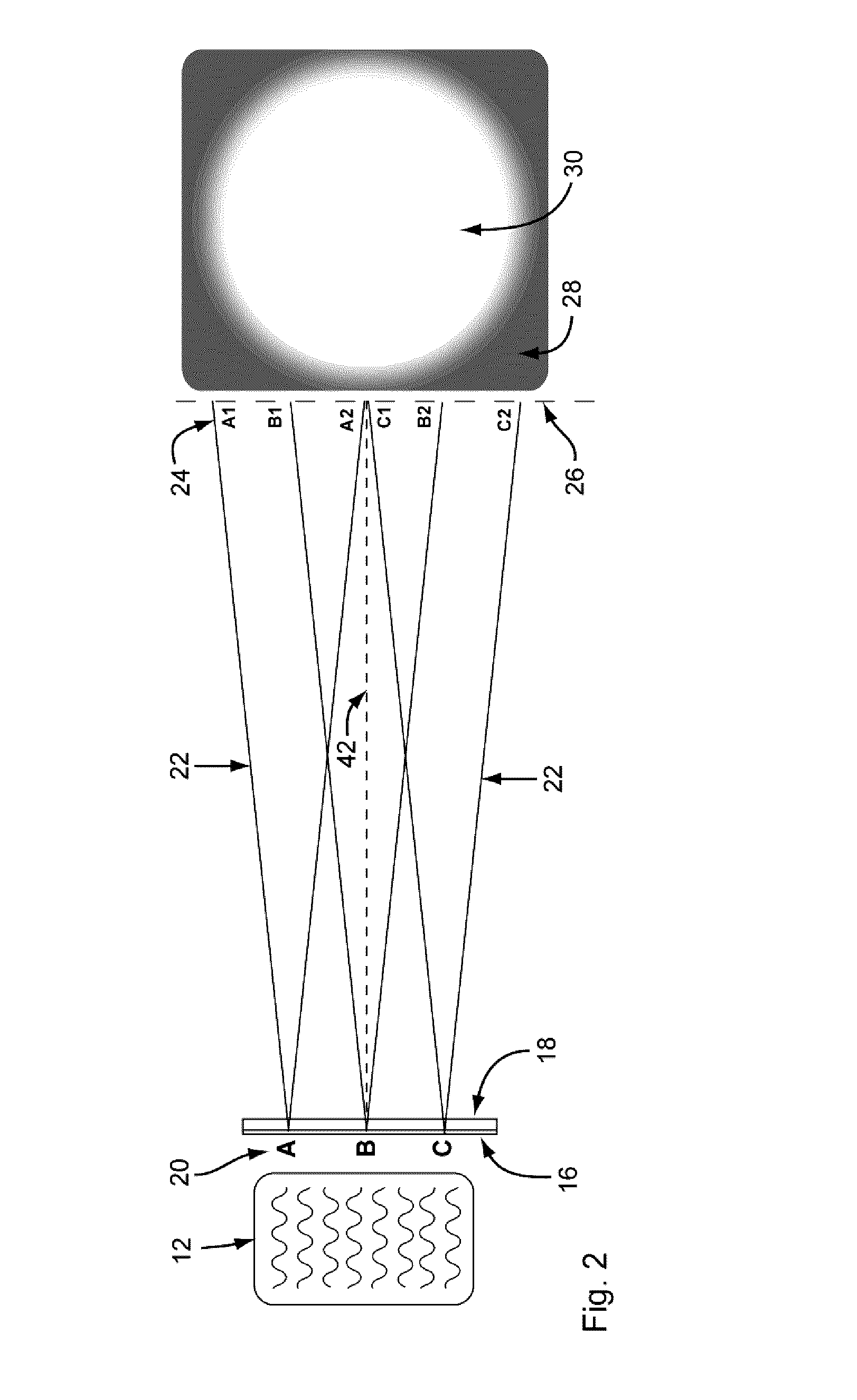 Anti-speckle system for coherent illumination system