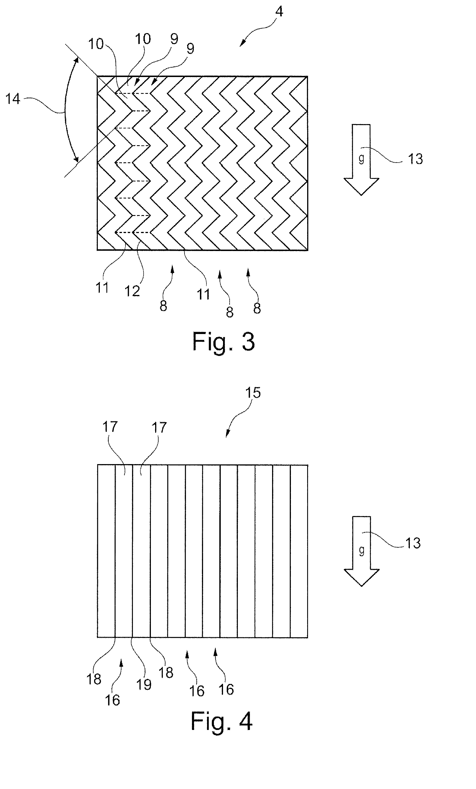 Sandwich element for the sound-absorbing inner cladding of means of transport, especially for the sound-absorbing inner cladding of aircraft