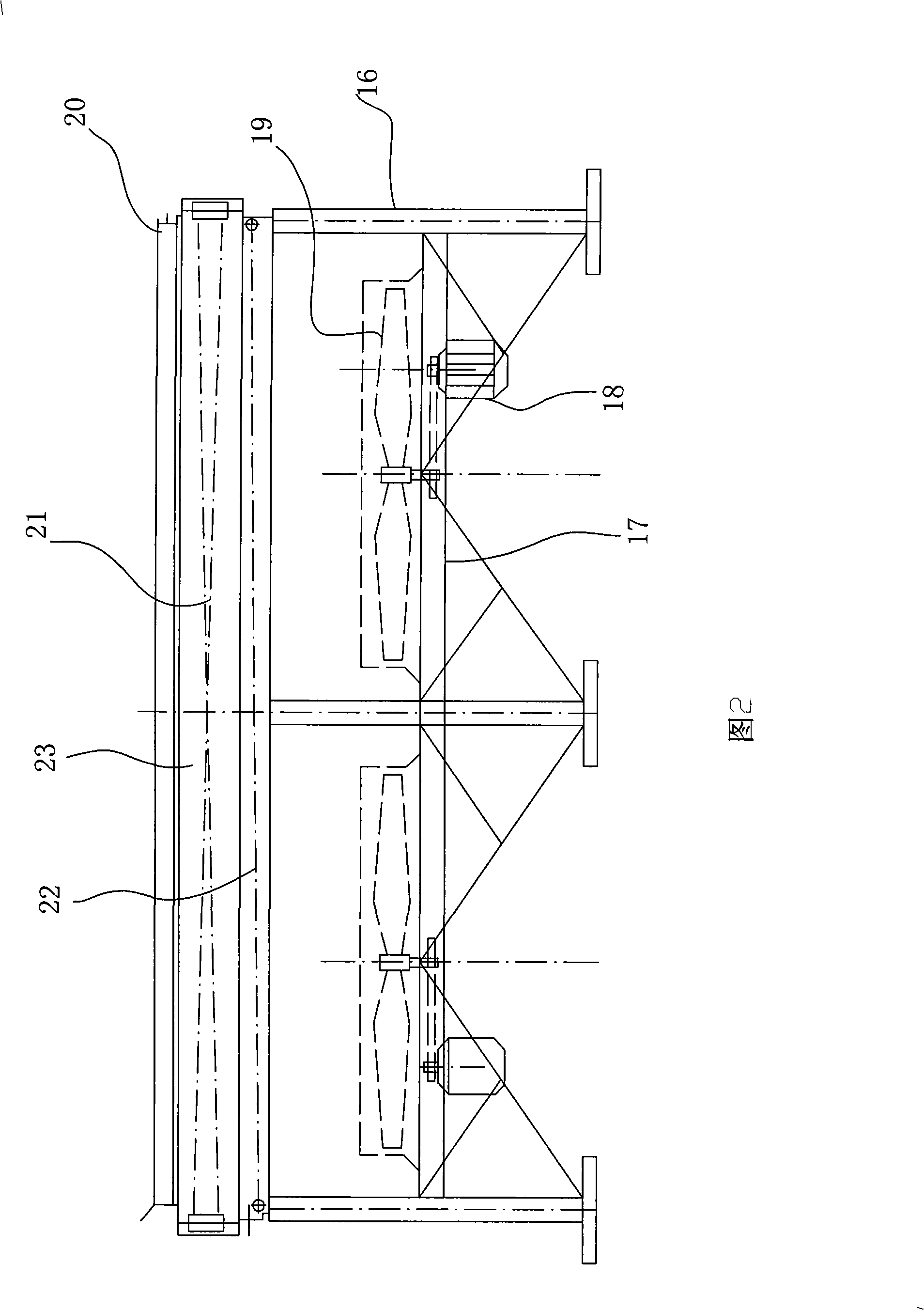 Method and apparatus for processing effluvial tail gas of heavy slop tank