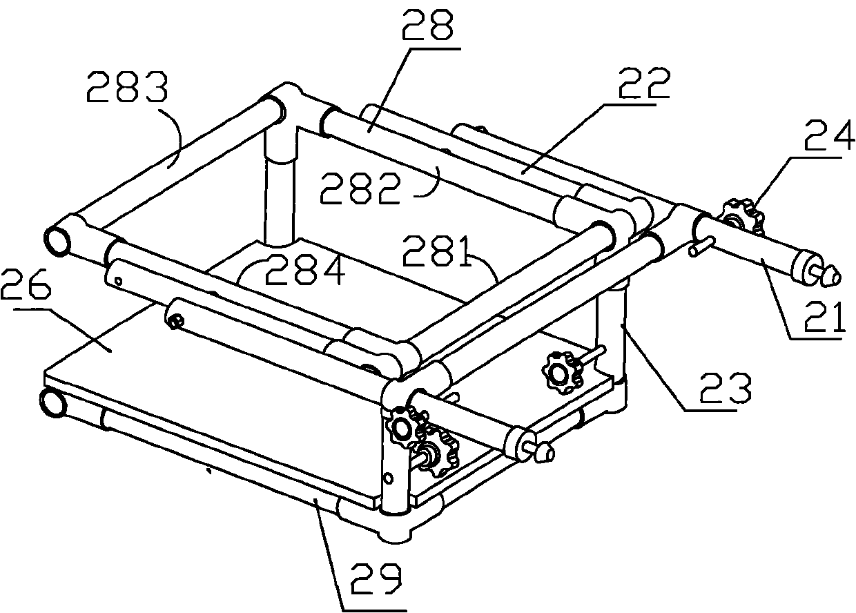 Folding worktable