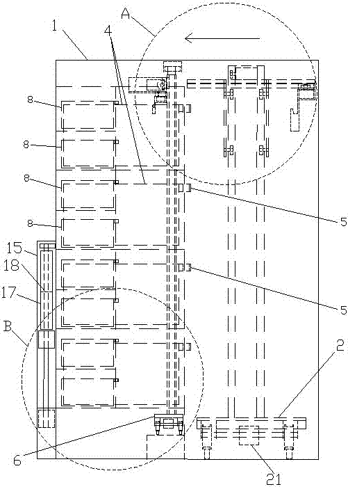 Suit combined type intelligent storing and taking terminal