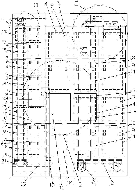 Suit combined type intelligent storing and taking terminal