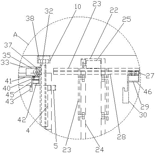 Suit combined type intelligent storing and taking terminal