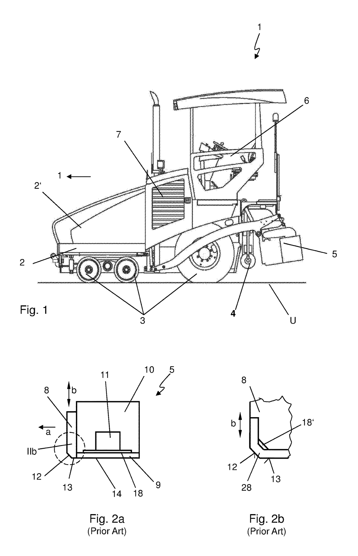 Road finisher with heated tamper bar