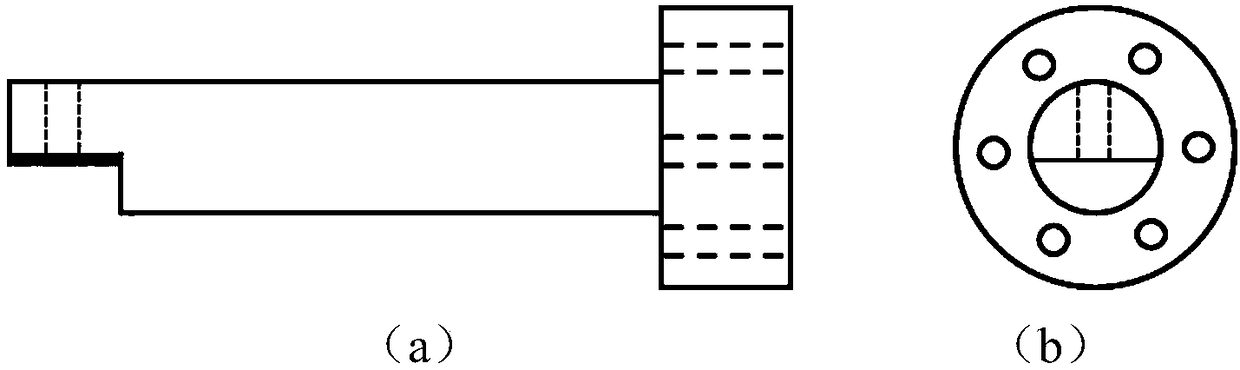 High-temperature tensile experiment device and method capable of evenly heating sample part