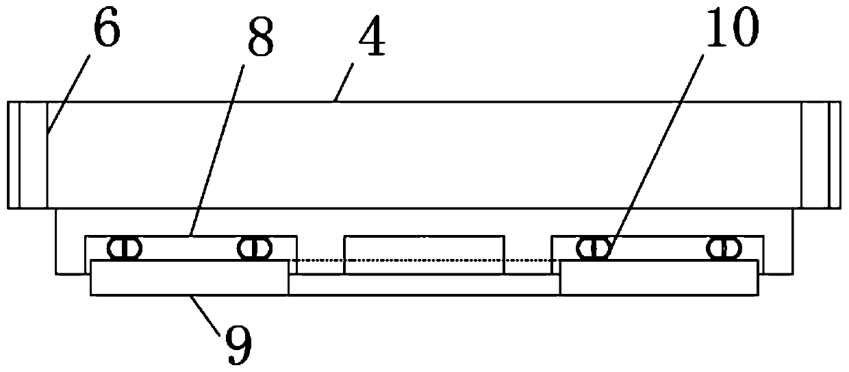 A pull-back device used for packaging materials in the packaging process