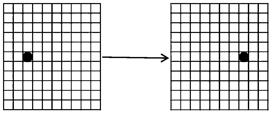 Mobile radioactive source radiation image adaptive superposition optimization method based on recurrent neural network