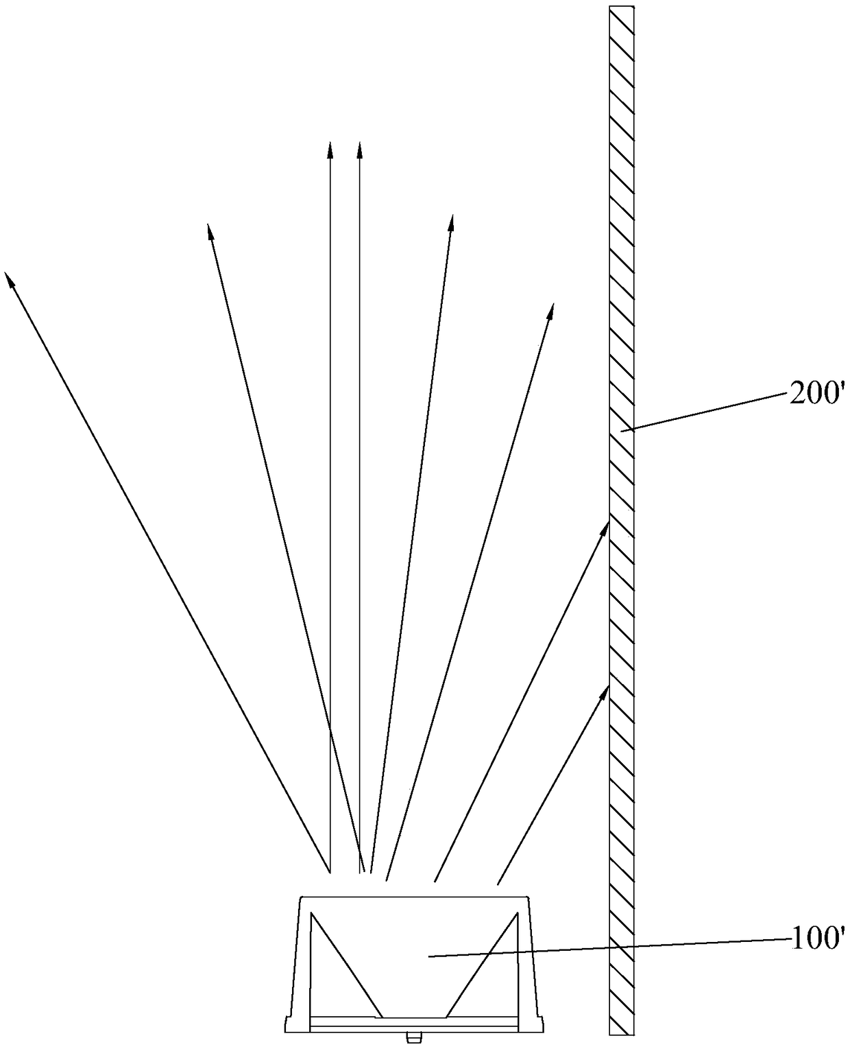 Astigmatism-free directional off-axis waterproof wall-washer LED optical lens