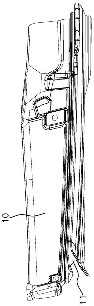 Double-tapered-wedge mechanism for achieving negative angle forming in progressive die