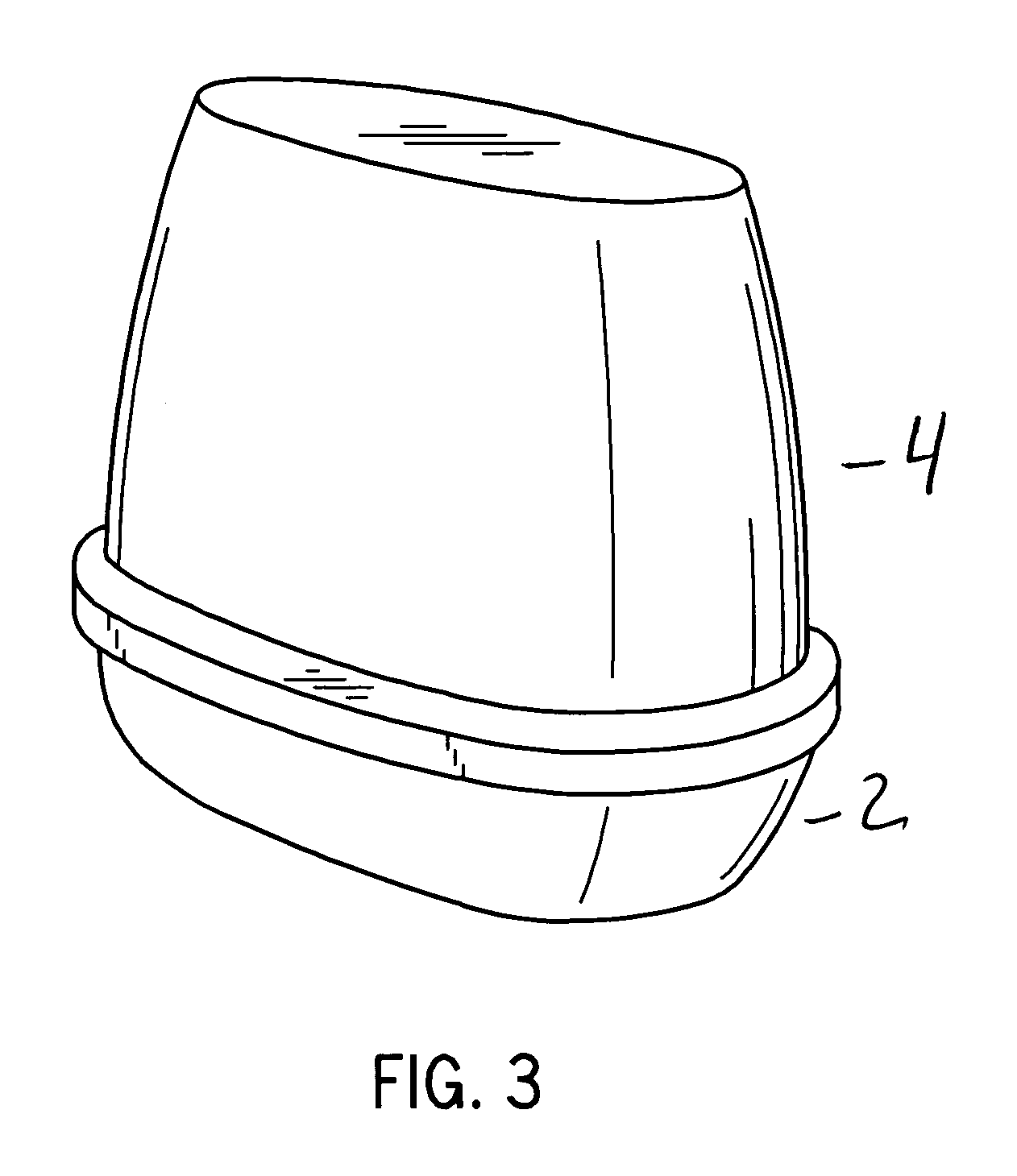 Open gel delivery device