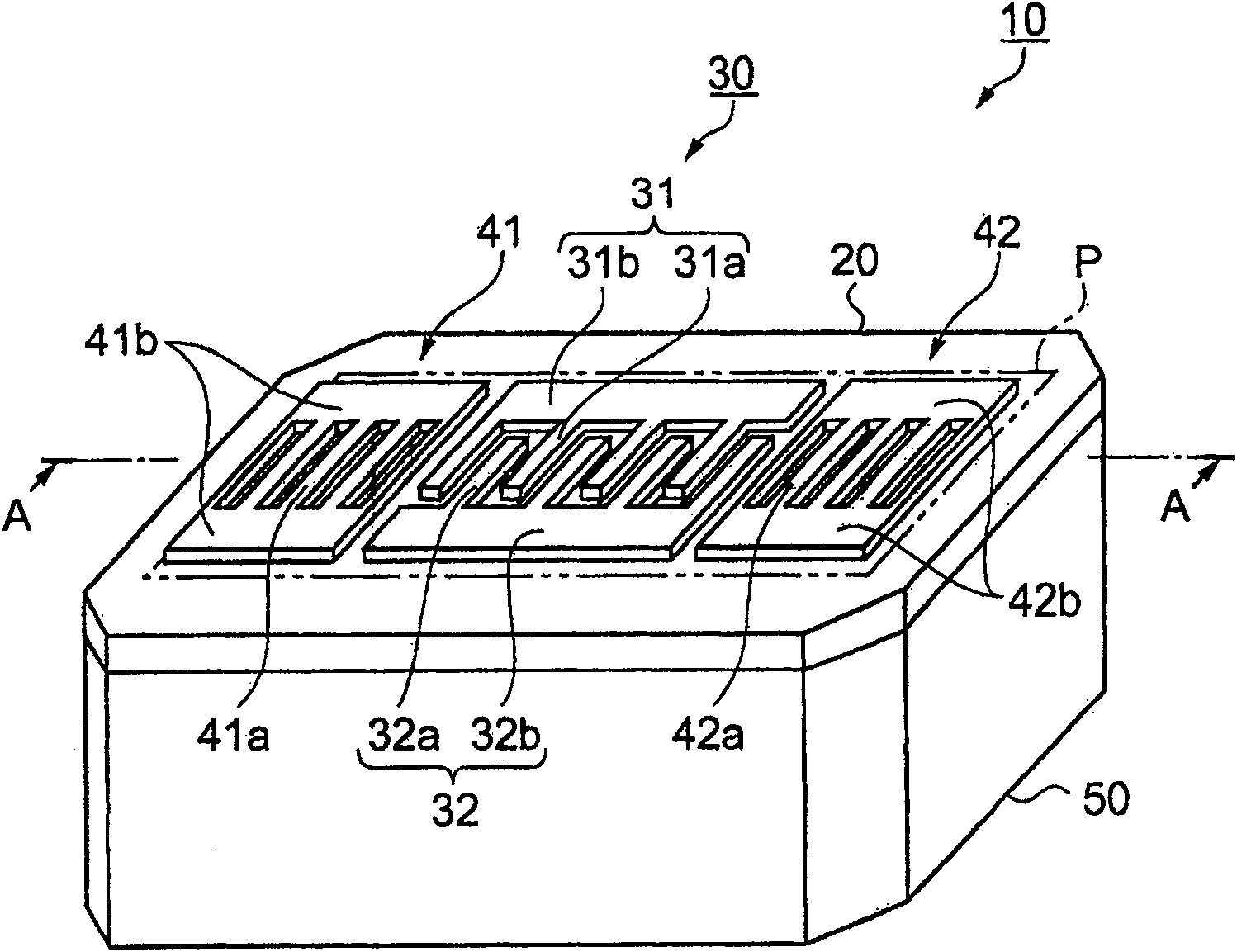 Lamb wave type high frequency device and manufacturing method thereof