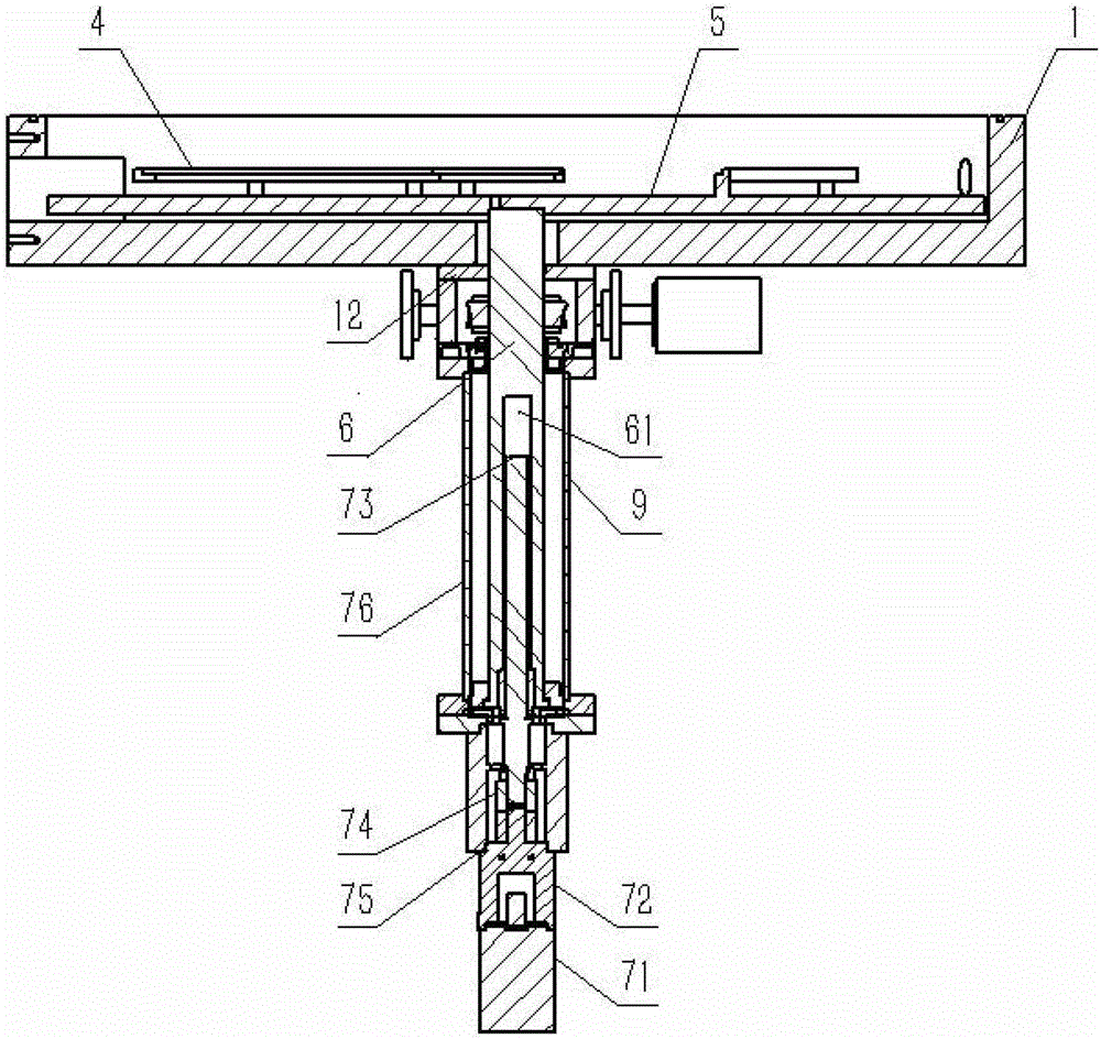 A film transfer system of a plasma etching machine