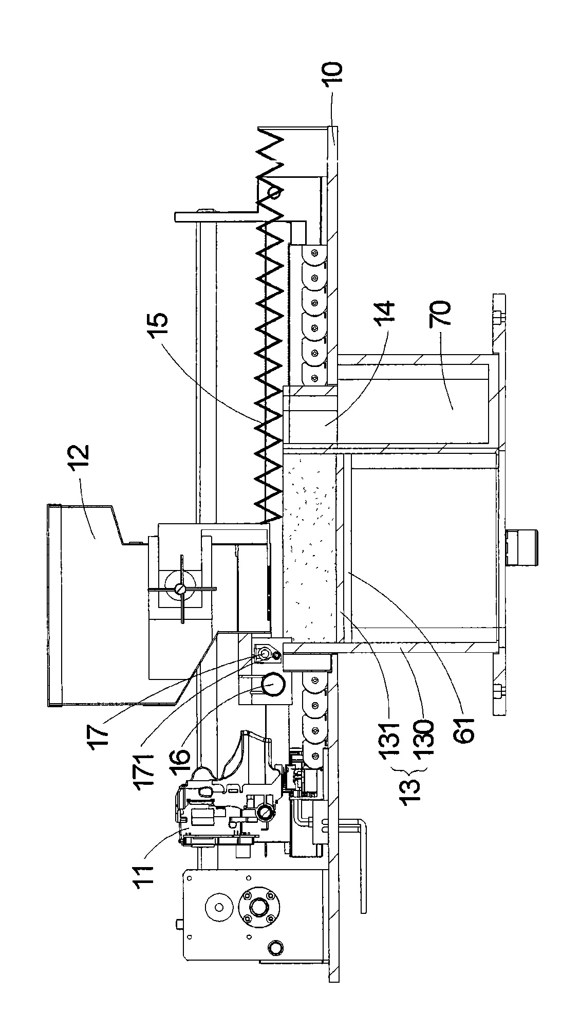 Stereoscopic moulding device