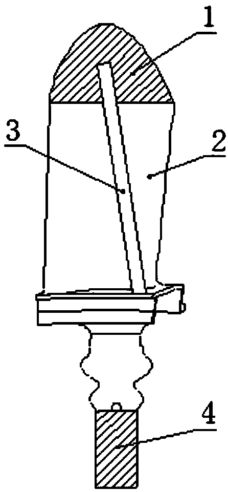 A Directional Solidification Column Crystal and Single Crystal Blade Casting Method