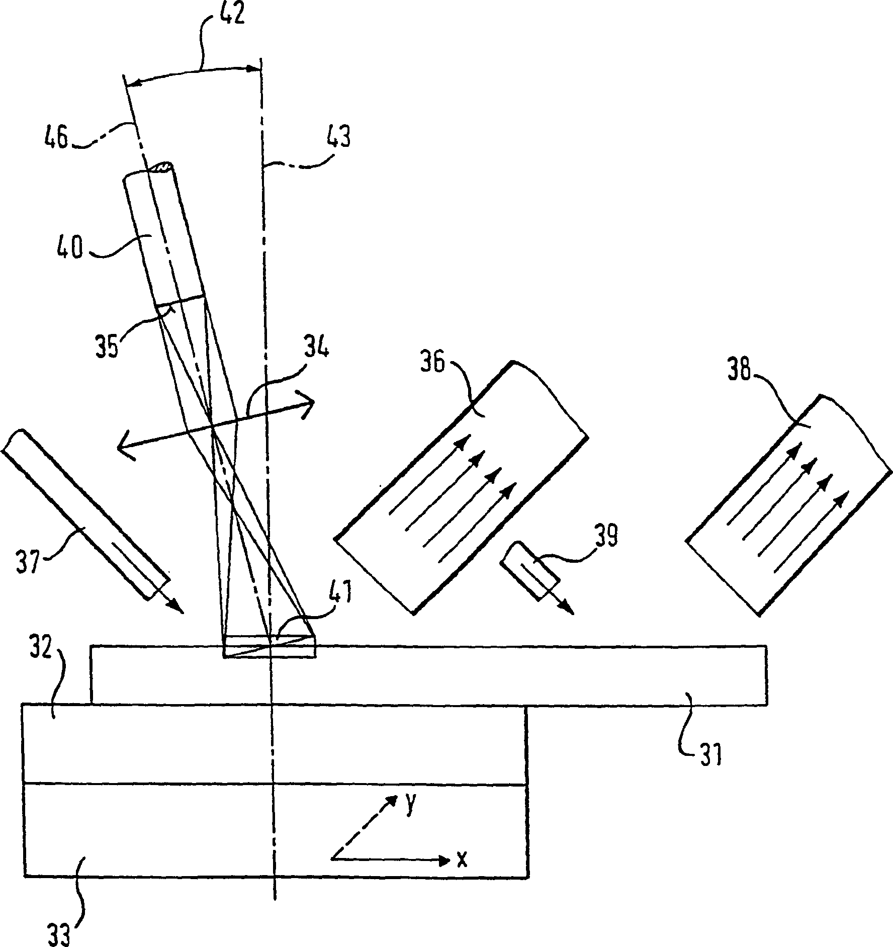 Device and method for removing thin layers on support material
