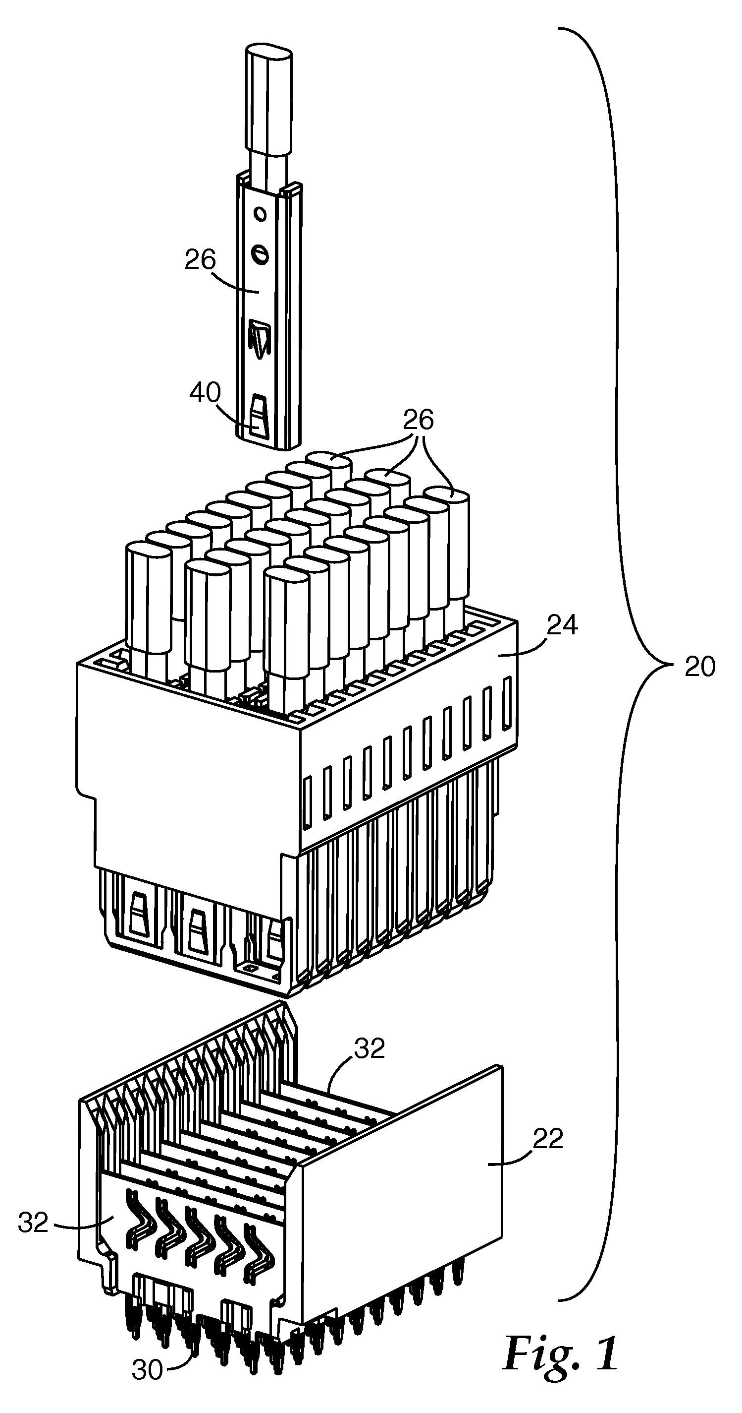 Carrier assembly and system configured to commonly ground a header
