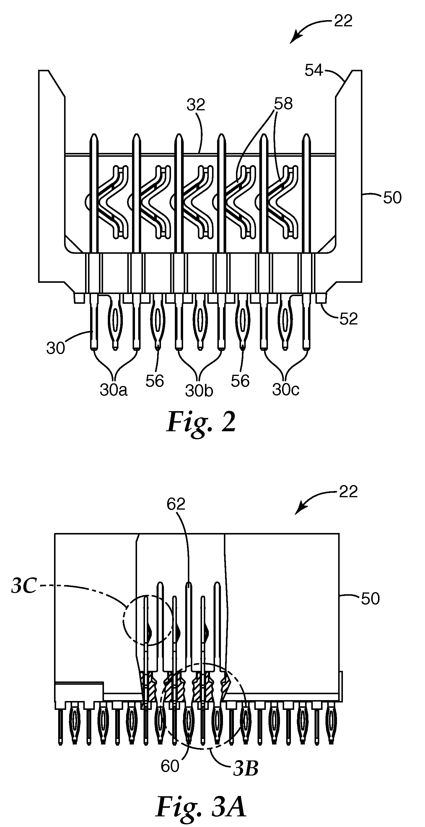 Carrier assembly and system configured to commonly ground a header