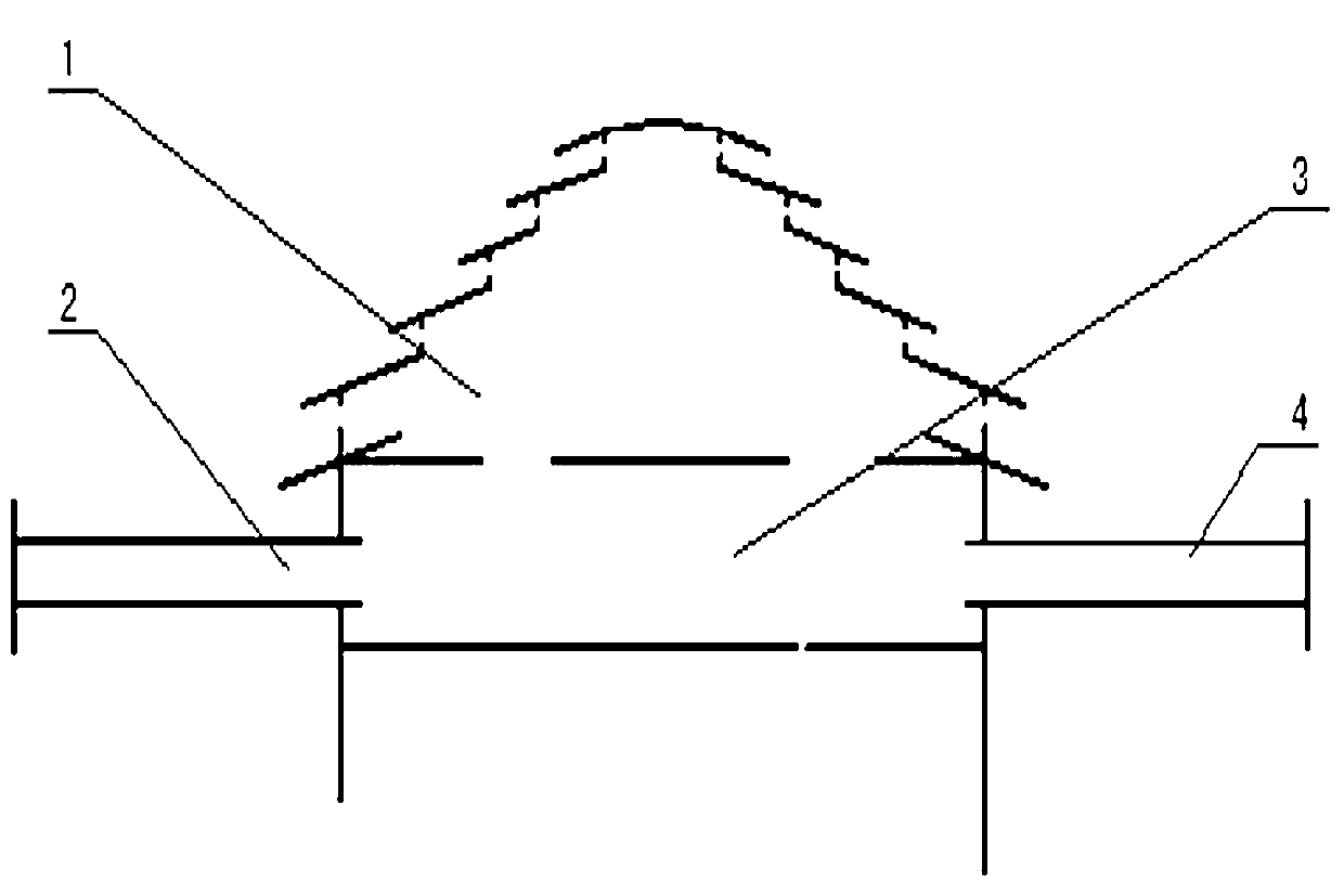 Gas-liquid two-phase distributor and coke quenching furnace using the same