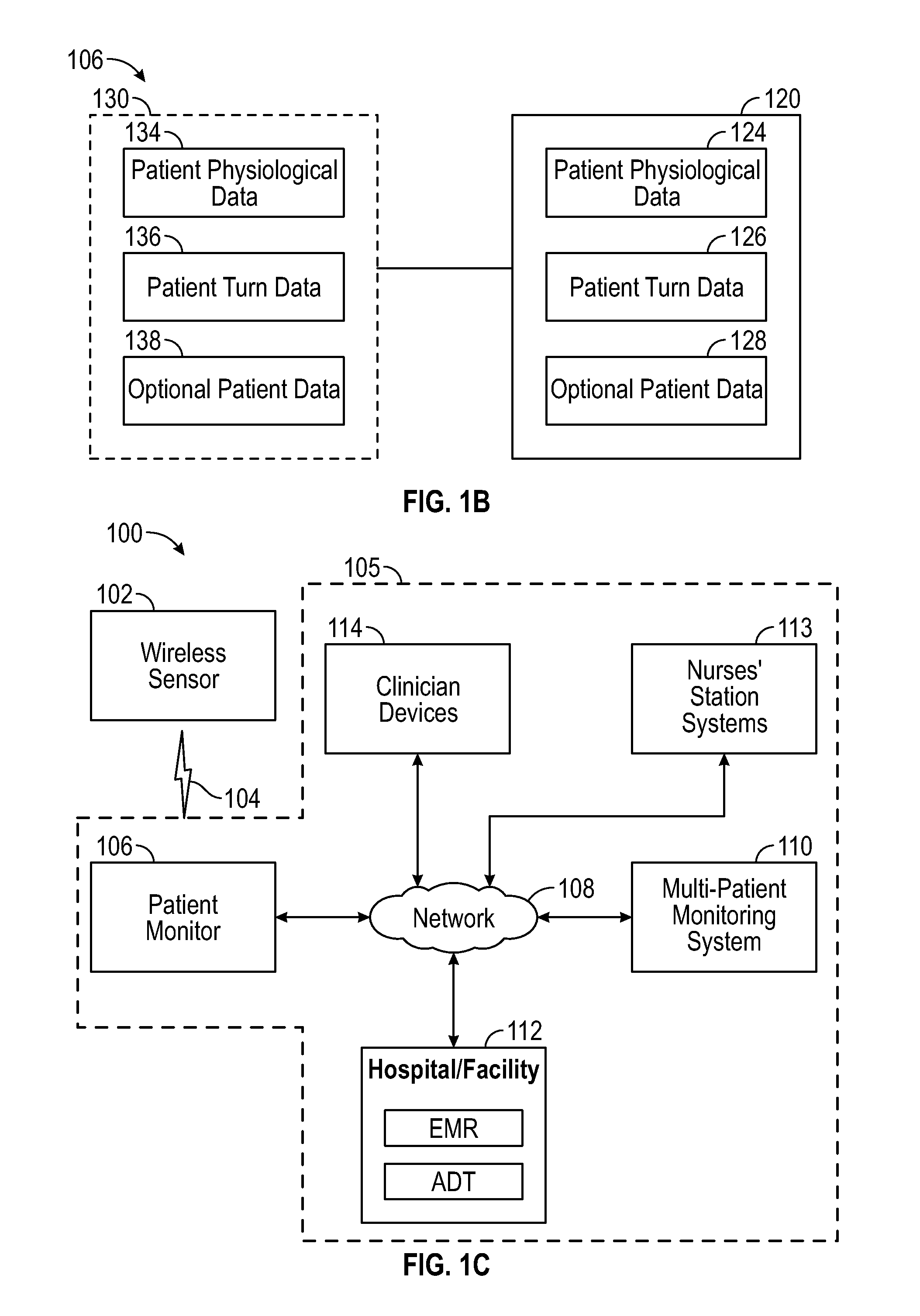 Wireless patient monitoring systems and methods