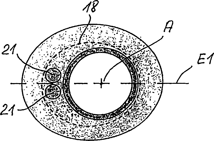 Module with surge arrester for a high-uoltage system