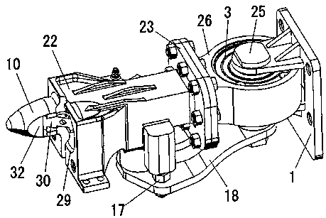 Automatic connection coupler for aerial rail vehicles