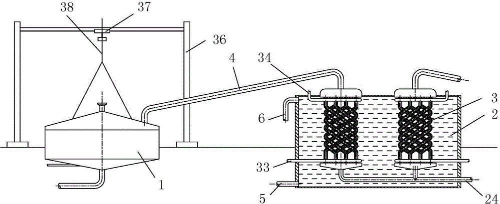 Distilled system for liquor distillation