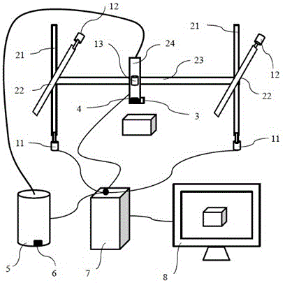 A 3D printing mechanism and printing method based on magnetic balls