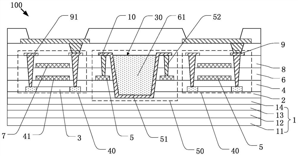 Flexible array substrate and display panel