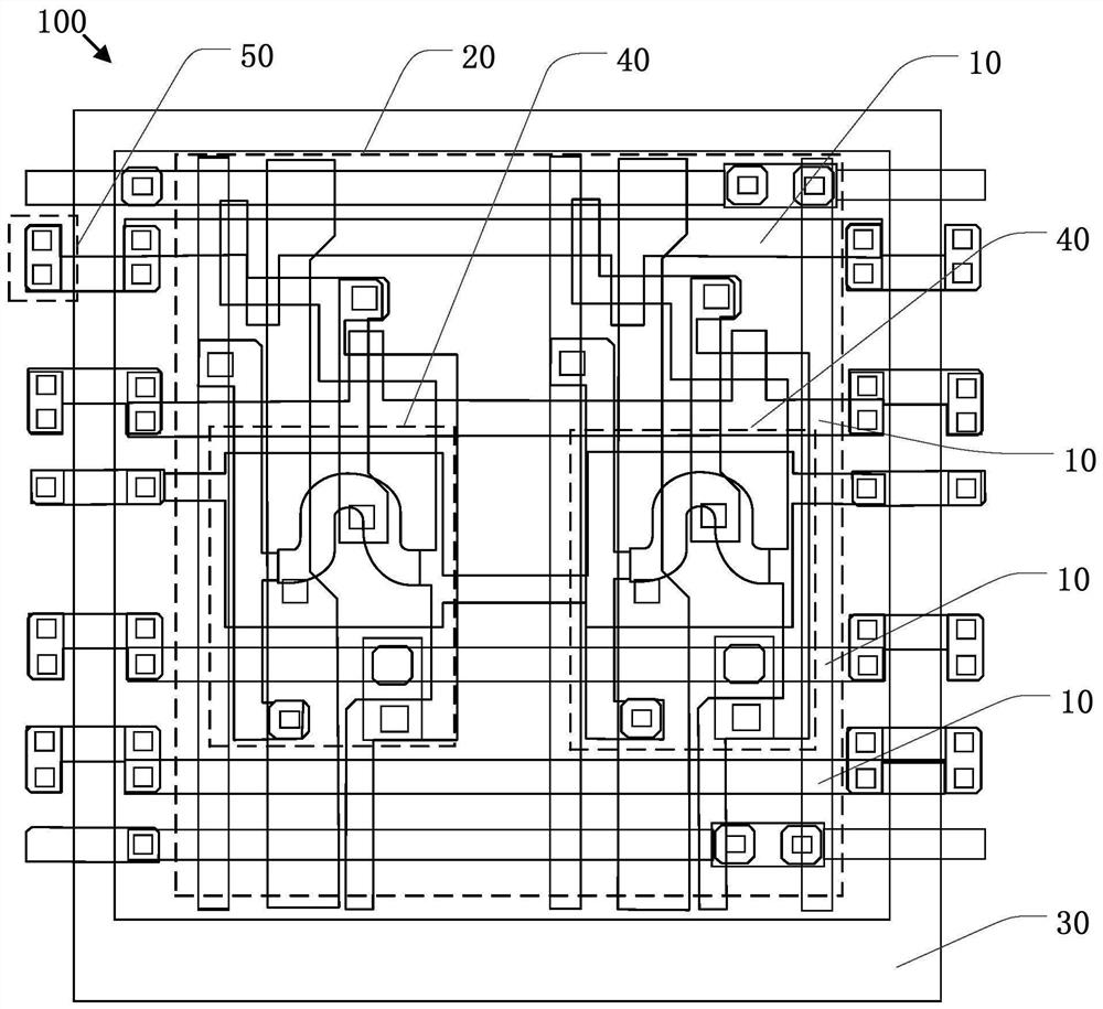 Flexible array substrate and display panel