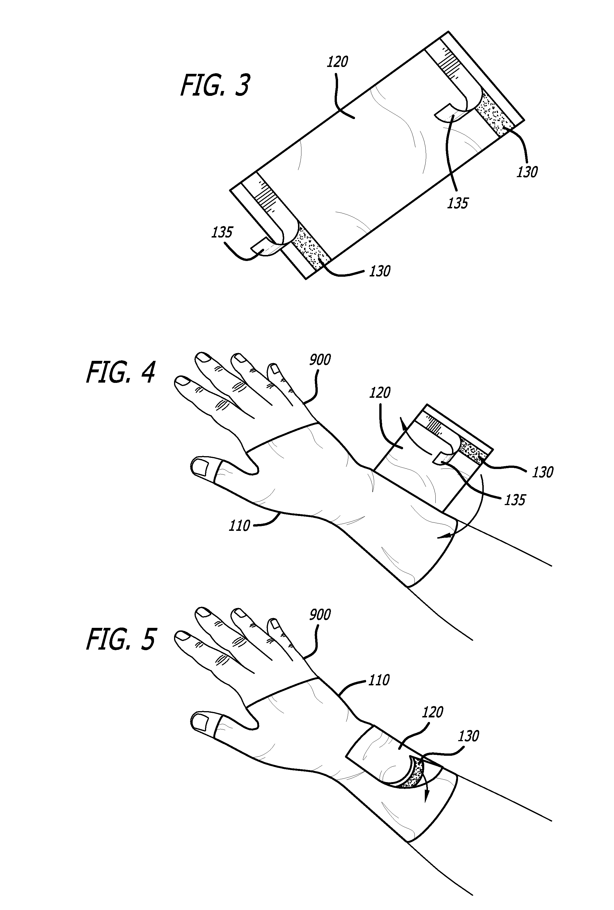 Disposable wrist support