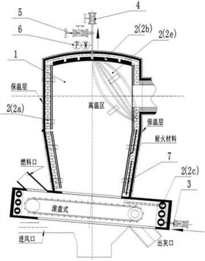 CO2 energy storage device for realizing circular power generation by using biomass combustion