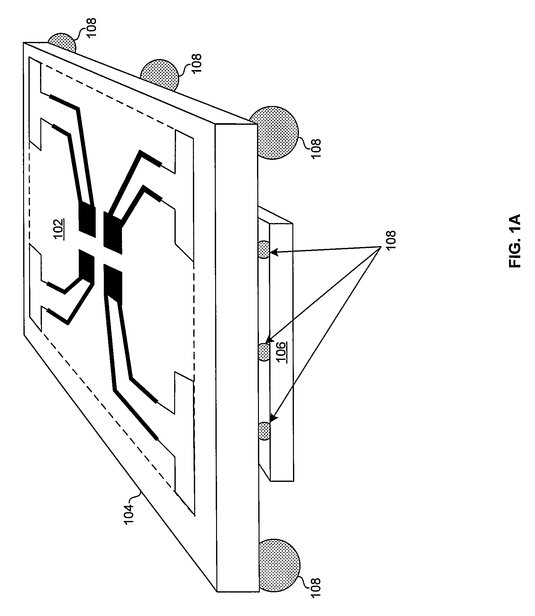 Method and system for a phased array antenna embedded in an integrated circuit package