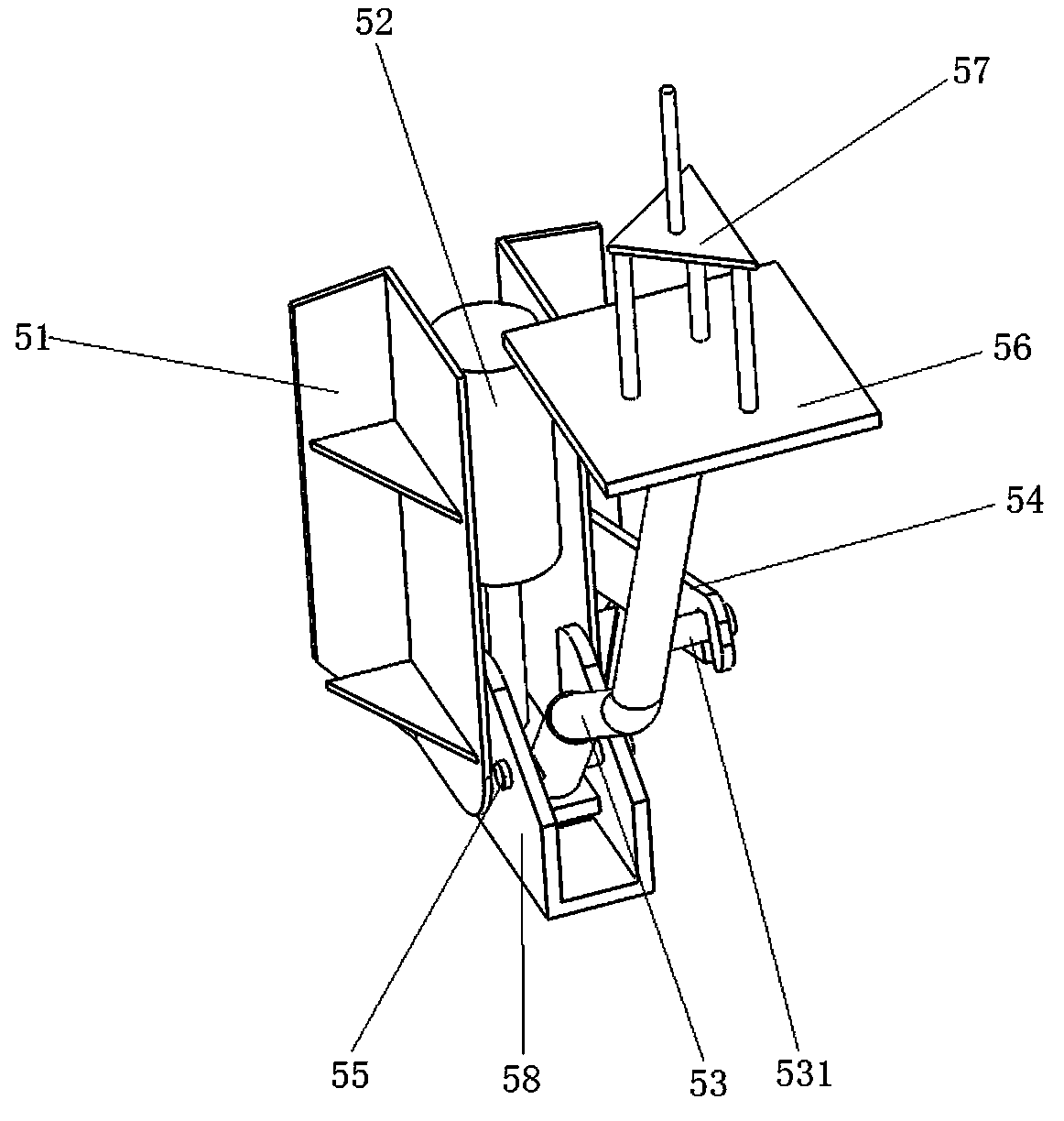 Reflective cone automatic retractable equipment