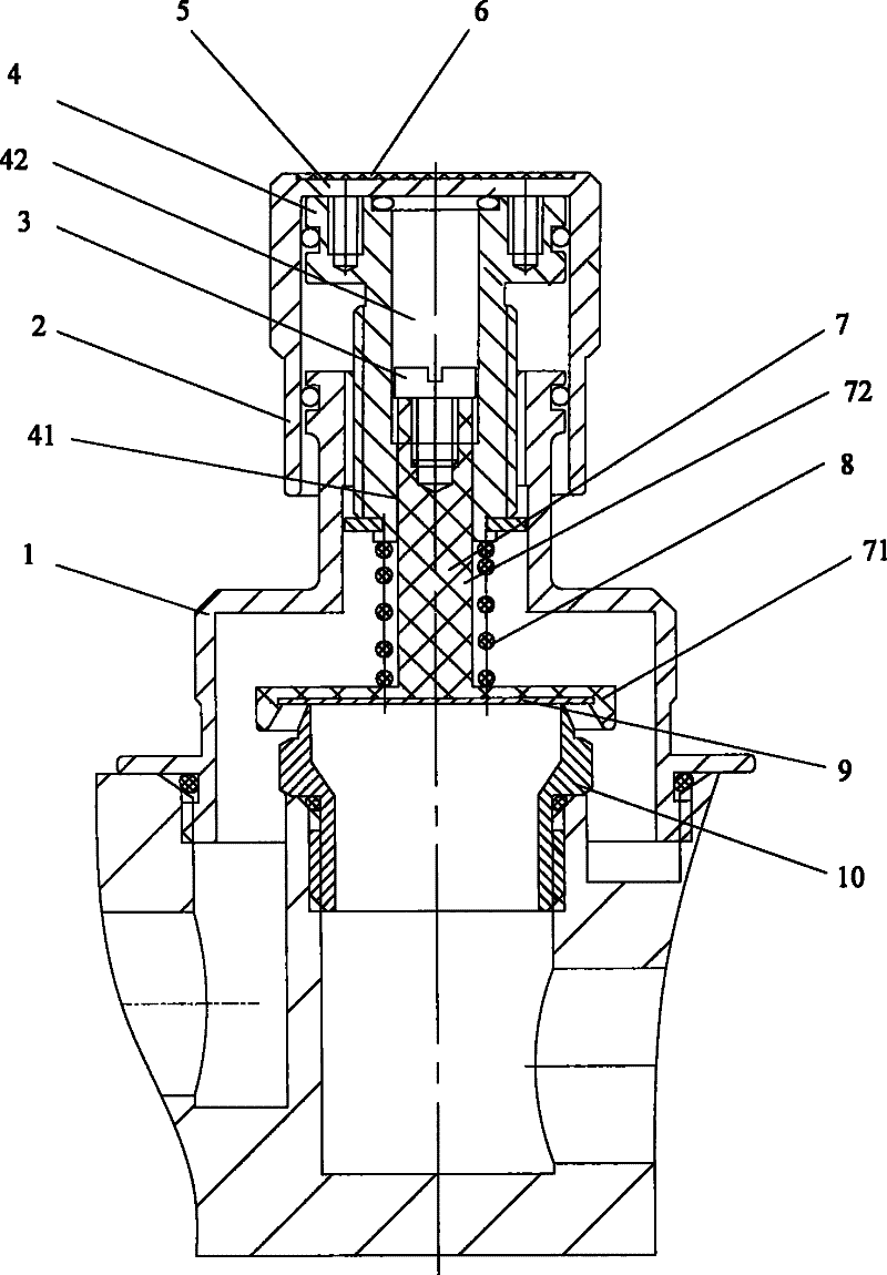 Mechanical PEEP valve