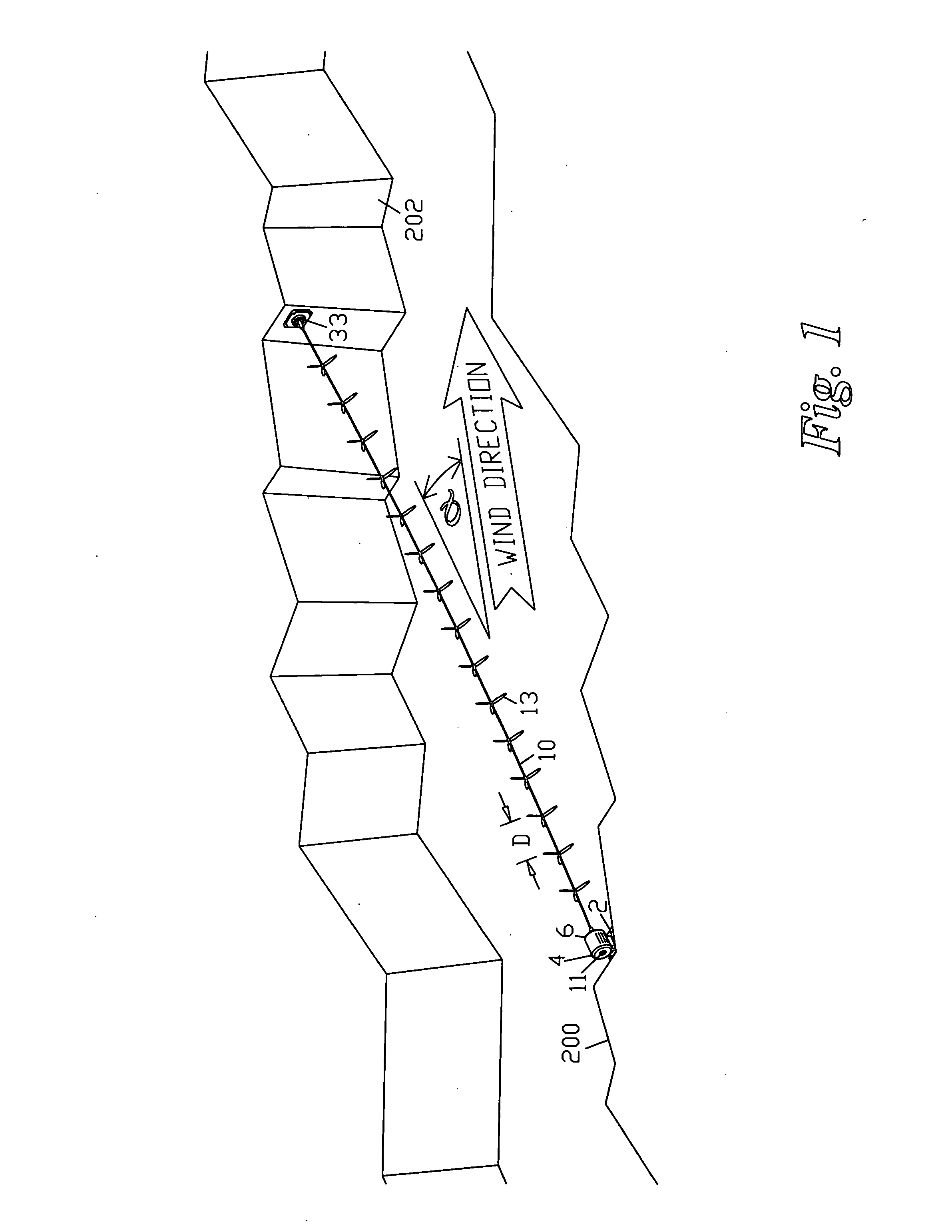 Stationary co-axial multi-rotor wind turbine supported by continuous central driveshaft