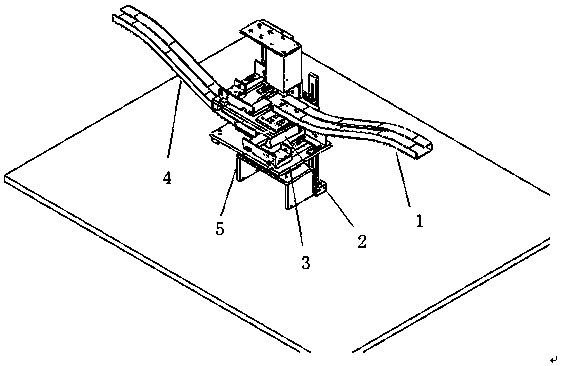 Machine for automatically assembling wires into tinplate