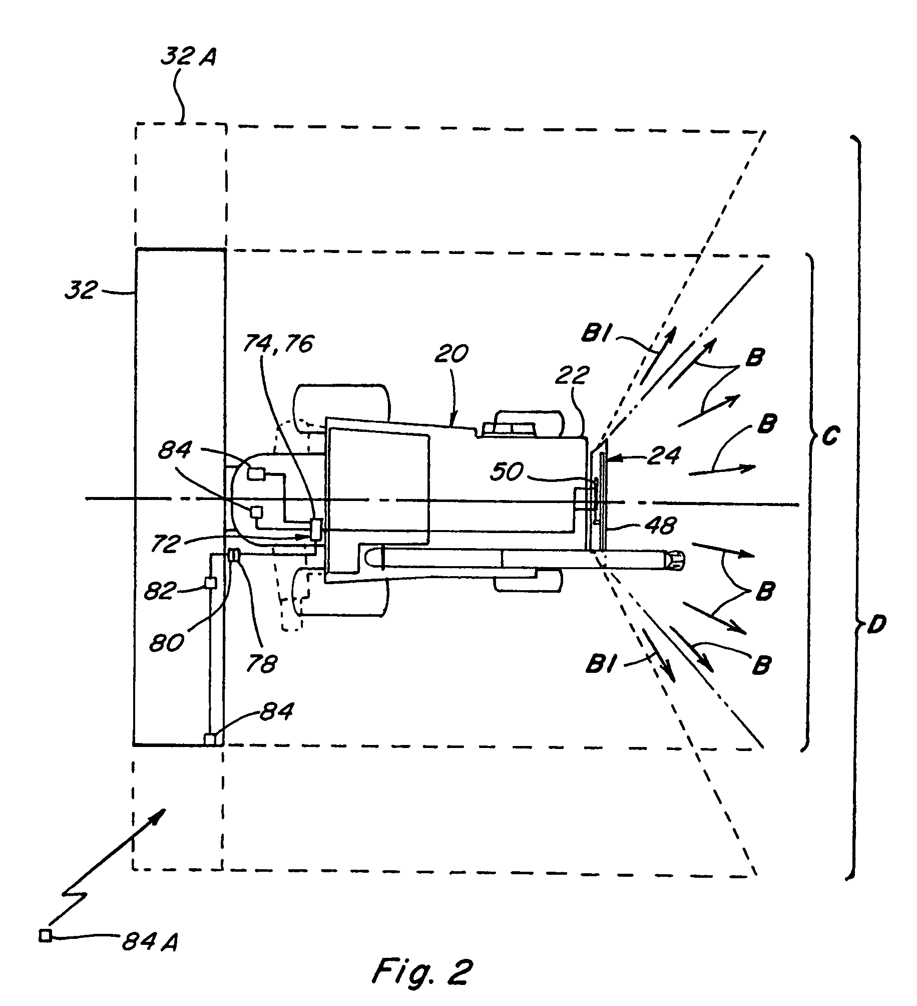 Apparatus and method for automatically setting operating parameters for a remotely adjustable spreader of an agricultural harvesting machine