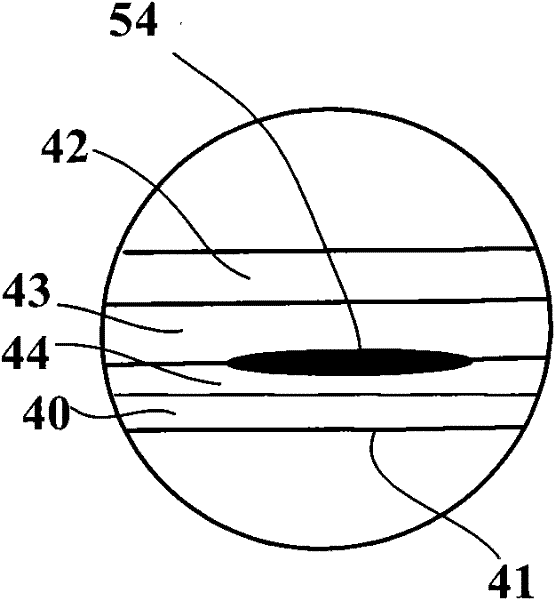 Tyre comprising an electronic element