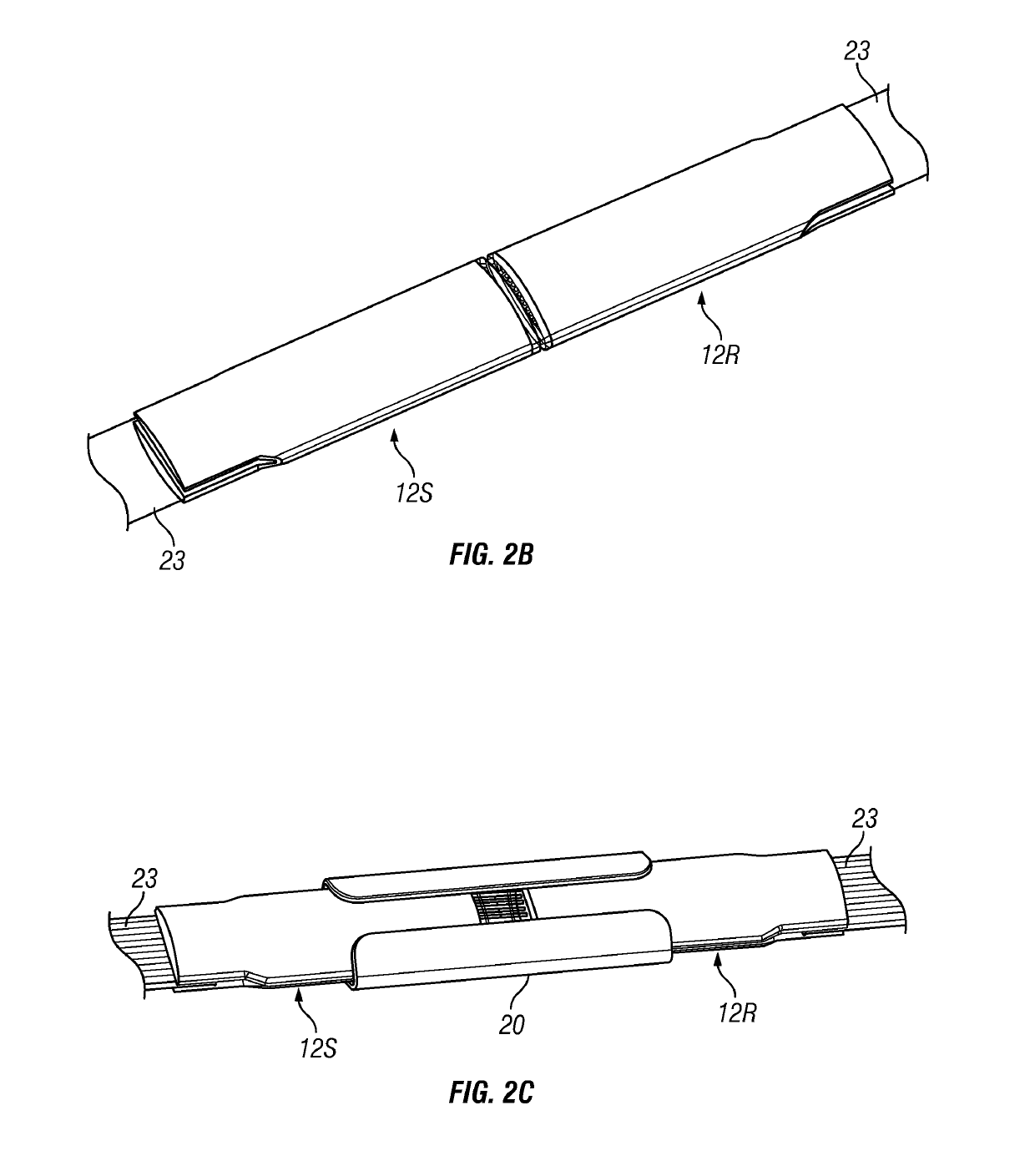 Optical fiber connector ferrule assembly having dual reflective surfaces for beam expansion and expanded beam connector incorporating same