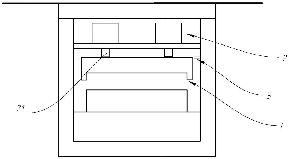 A method for pressing large-scale flat rubber products and production equipment using the same