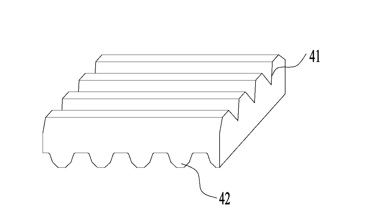 Flour mill roller transmission mechanism and flour mill