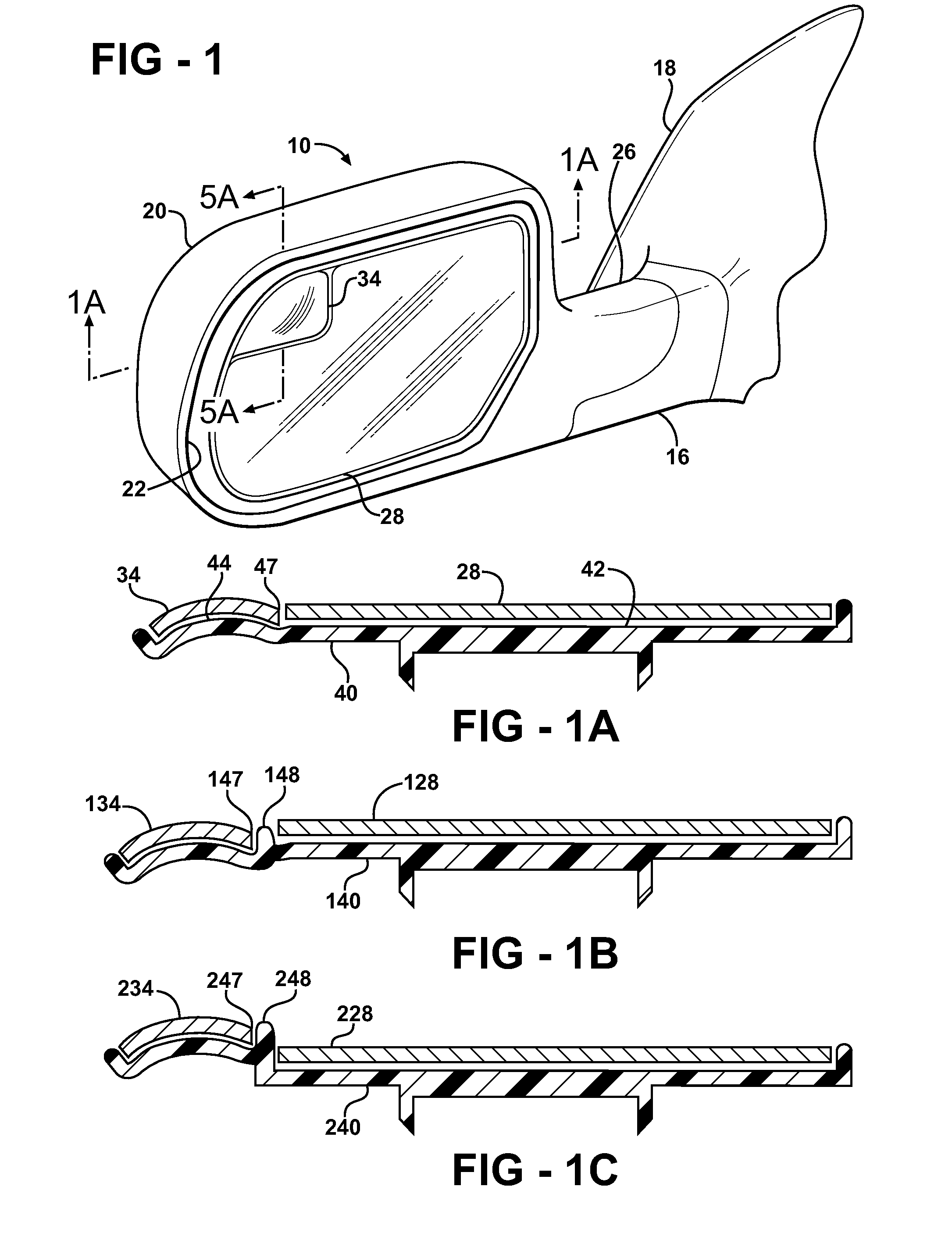 Exterior Rearview Mirror for Motor Vehicles