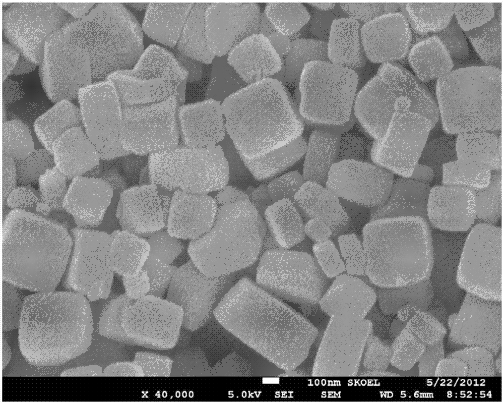 Moisture-sensitive sensor based on titanium-containing organic framework material and preparation method thereof