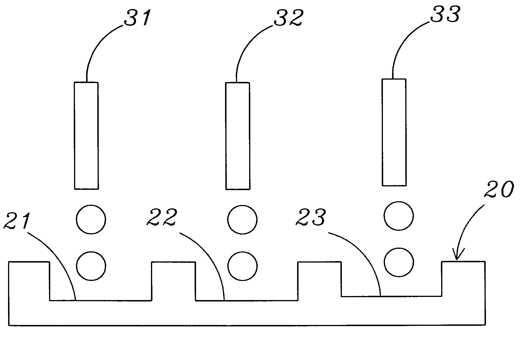 Color filter manufacturing method for a plastic substrate