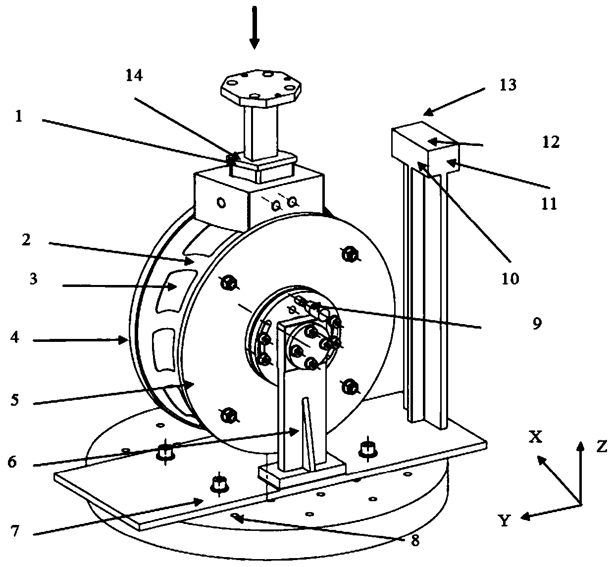 Accurate positioning device and method for electrolytic forming of thin-wall housing