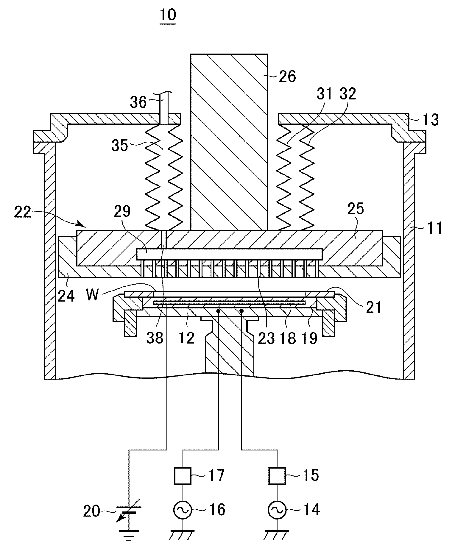 Gas flow path structure and substrate processing apparatus