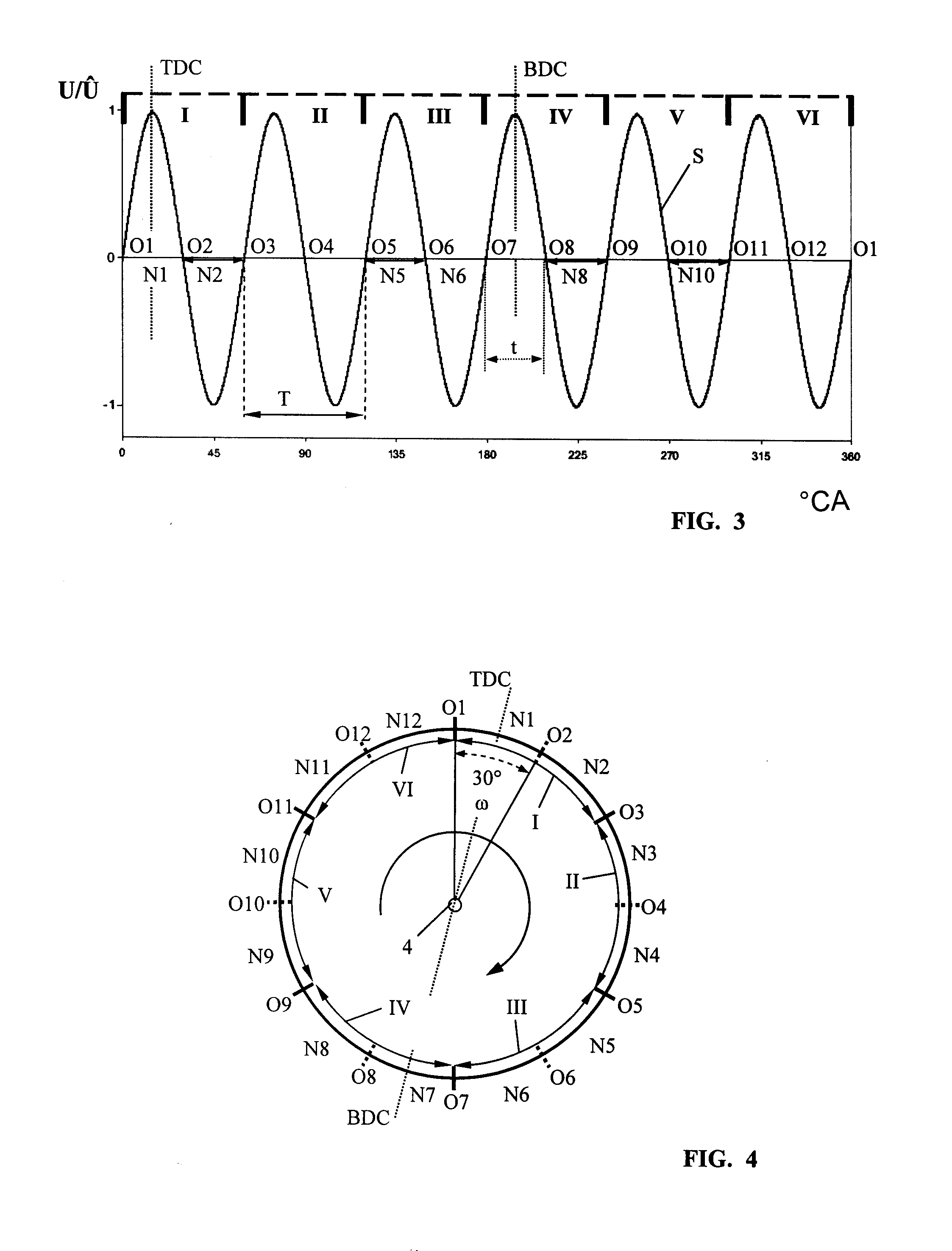 Method for Detecting Operating Parameters of a Power Tool Comprising an Internal Combustion Engine